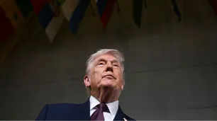 Trump sobre el video racista de Obama y su esposa Michelle como monos: "No vi esa parte..."