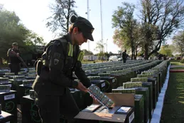 Golpe al contrabando en Chaco: interceptaron un camión con 250.000 atados de cigarrillos ocultos entre caños metálicos