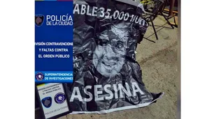 Un demorado y cuatro imputados por los carteles contra Cristina