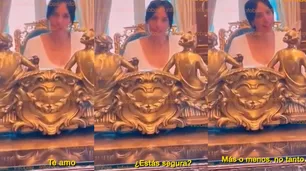 "¿Estás segura?": nuevo video de Tamara Pettinato con Alberto Fernández en la Casa Rosada