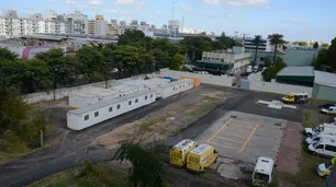 Fotos | Cómo se prepara el Hospital Muñiz para el pico de la pandemia