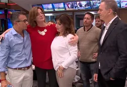 La emotiva despedida de Débora Pérez Volpin del noticiero
