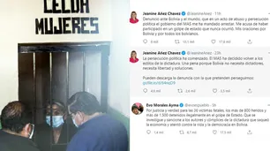 Detuvieron a Jeanine Áñez, la ex presidenta interina de Bolivia