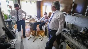 Así se despidió Alberto Fernández de Dylan antes de asumir como presidente