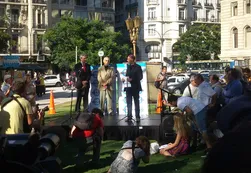 Acto por Nisman | Lo recuerdan a dos meses de su muerte