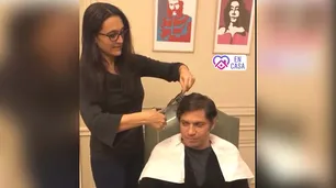Soledad Quereilhac: "Con Axel nos turnamos para ayudar a los chicos con la tarea"