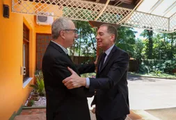 Santilli se reunió con Passalacqua en Misiones: cuáles fueron los pedidos del gobernador