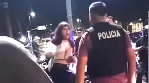 Un policía le dio un cachetazo a una joven en un control de motos en Quilmes: "Callate la boca, sucia"