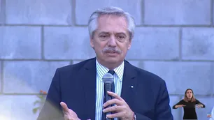 Alberto Fernández: "Mi mejor anhelo no es ser el mejor presidente de la Argentina"