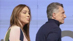 María Eugenia Vidal faltó a la marcha del "Sí, se puede" y pasó un mal momento
