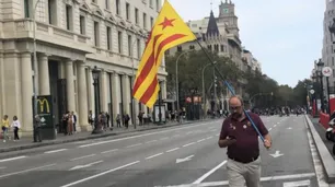 La directora de CARAS contó su odisea en medio de las protestas de Cataluña