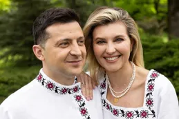 Quién es Olena Zelenska, la primera Dama de Ucrania y sostén de Volodimir Zelensky