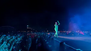 Dua Lipa armó la fiesta en el Campo Argentino de Polo