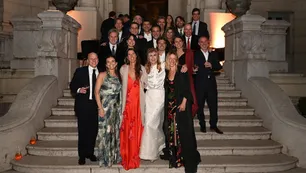 Karina Rabolini tuvo una boda con familia, con amigos, y sin regalos