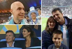 Récord de viajes mundialistas de Massa y Larreta