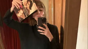 Reapareció Florencia Kirchner en redes: selfies junto a un libro que recomendó