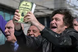 Antes de los incidentes, Milei habló de Spagnuolo y dijo que lo llevará a la Justicia