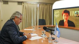 Alberto Fernández se reúne mañana con Kristalina Georgieva en Roma