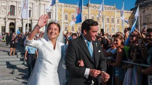 Una princesa de Portugal se casó con un abogado en una espectacular boda real