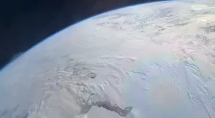 Astronautas de la misión Frem2 publican por primera vez imágenes de la órbita polar