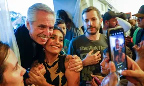 Alberto Fernández presenció un show de rock en la Quinta de Olivos