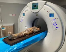 Descubren un papiro debajo de las vendas de una momia