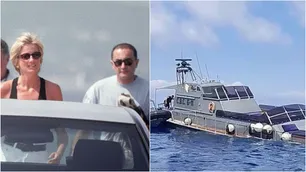 El yate en el que Lady Di y Dodi Al-Fayed sellaron su amor se hundió en el Mediterráneo