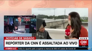 Una periodista de CNN trasmitió en vivo cómo le robaban