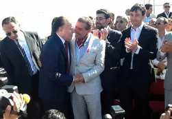 Menem pide la re-re de su "paisano" Beder Herrera: "Es muy honesto"
