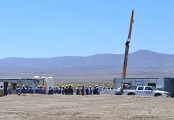 Los obreros de la base espacial china denunciaron aprietes de la Uocra