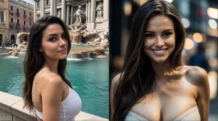 Emily Pellegrini, la modelo que no existe y enloquece a deportistas famosos y millonarios