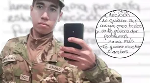 Revelaron la carta que dejó el soldado Rodrigo Gómez antes de morir: "No es una muerte honorable"