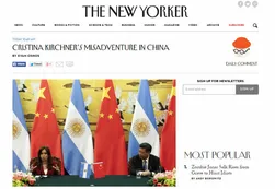 Lapidaria columna contra CFK en The New Yorker