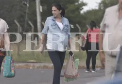 Preso en Navidad: Boudou recibió a su pareja en el penal de Ezeiza