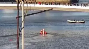Rescate de película en Puerto Madero