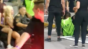 Un comisario intentó ingresar a la fuerza al recital de Los Piojos con dos mujeres y en un cuatriciclo