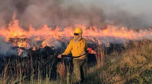 Incendios en Corrientes: el fuego no se detiene y amenaza los Esteros del Iberá