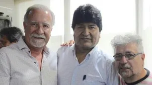 Evo Morales participó de un acto sindical con Plaini y afina detalles de la campaña en Bolivia