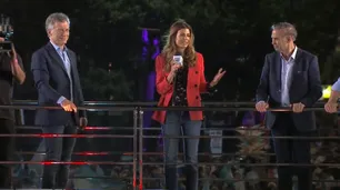 Juliana Awada "hechizó" a los cordobeses en la marcha del #SíSePuede