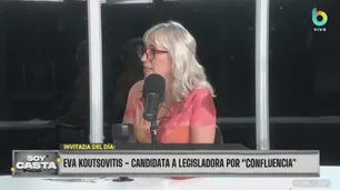 Eva Koutsovitis, candidata de Claudio Lozano: "Los diputados que ratificaron el DNU del FMI son traidores a la patria"