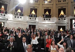 Esta vez faltaron artistas y los dueños de medios amigos