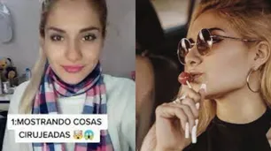 La tiktoker que sale a "cirujear" y es furor en las redes