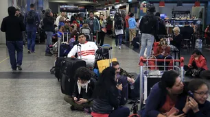 Demoras en Aeroparque por un conflicto sindical