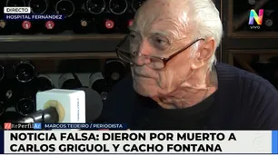 Cacho Fontana desmintió su muerte: "Me tienen para rato"
