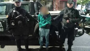 Robaron un auto, fueron perseguidos por la Policía y terminaron chocando: uno de los ladrones tiene 48 antecedentes