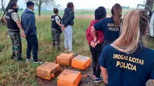 Pergamino: tiraron en paracaídas desde una avioneta 130 kilos de cocaína, valuados en 800 mil dólares