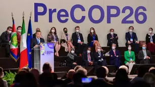 COP26: "El sector financiero también debe actuar y mantener sus objetivos"