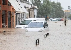 La tormenta más extrema en la historia de Grecia dejó al menos dos muertos