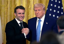 Trump aseguró que Putin "quiere terminar esta guerra" y Macron anticipó una tregua en pocas semanas