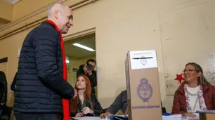 Apoyado en las encuestas, Horacio Rodríguez Larreta disfrutó del día: "Está ideal para votar"